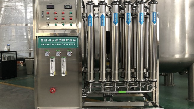 1噸反滲透純凈水設備 反滲透醫(yī)用純化水設備